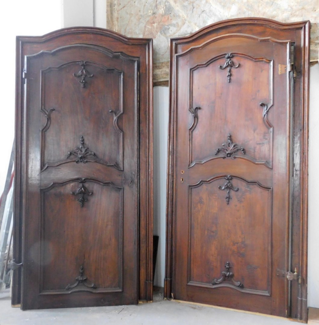 pts438 n. 2 porte '700 mis. con telaio cm120 x h 240 cm 